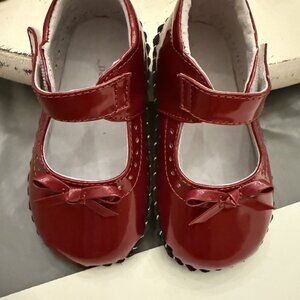pediped Isabella Red Patent Originals shoes